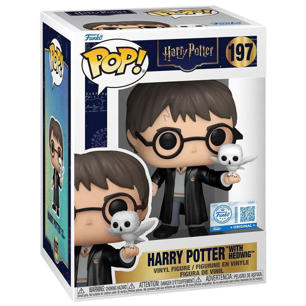 pop! buddy: harry potter harry potter with hedwig