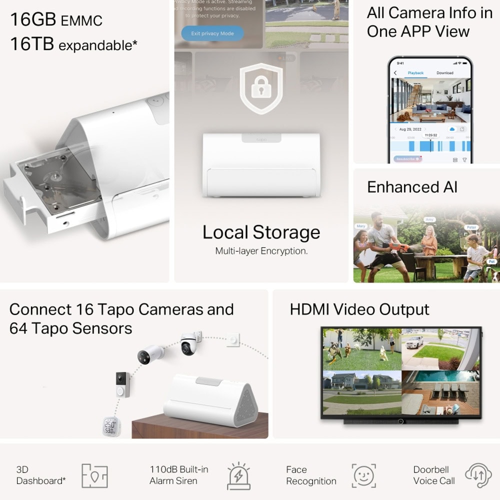 TP-Link Tapo H500 | JAR Computers TP-Link Tapo H500