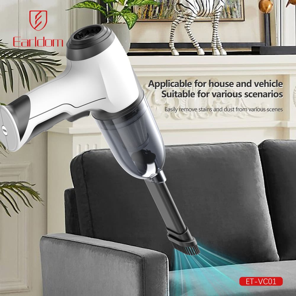 Мини прахосмукачка за кола Earldom ET-VC01 40527