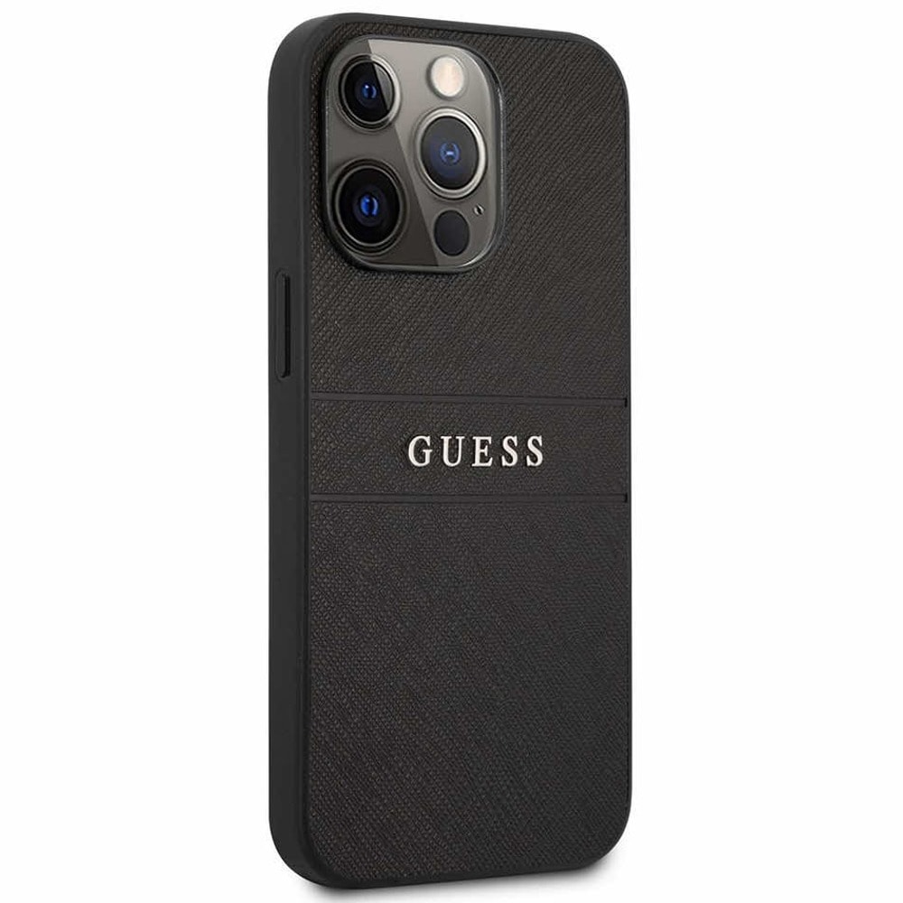 Guess Saffiano PU Leather Hard GUHCP13LPSASBBK