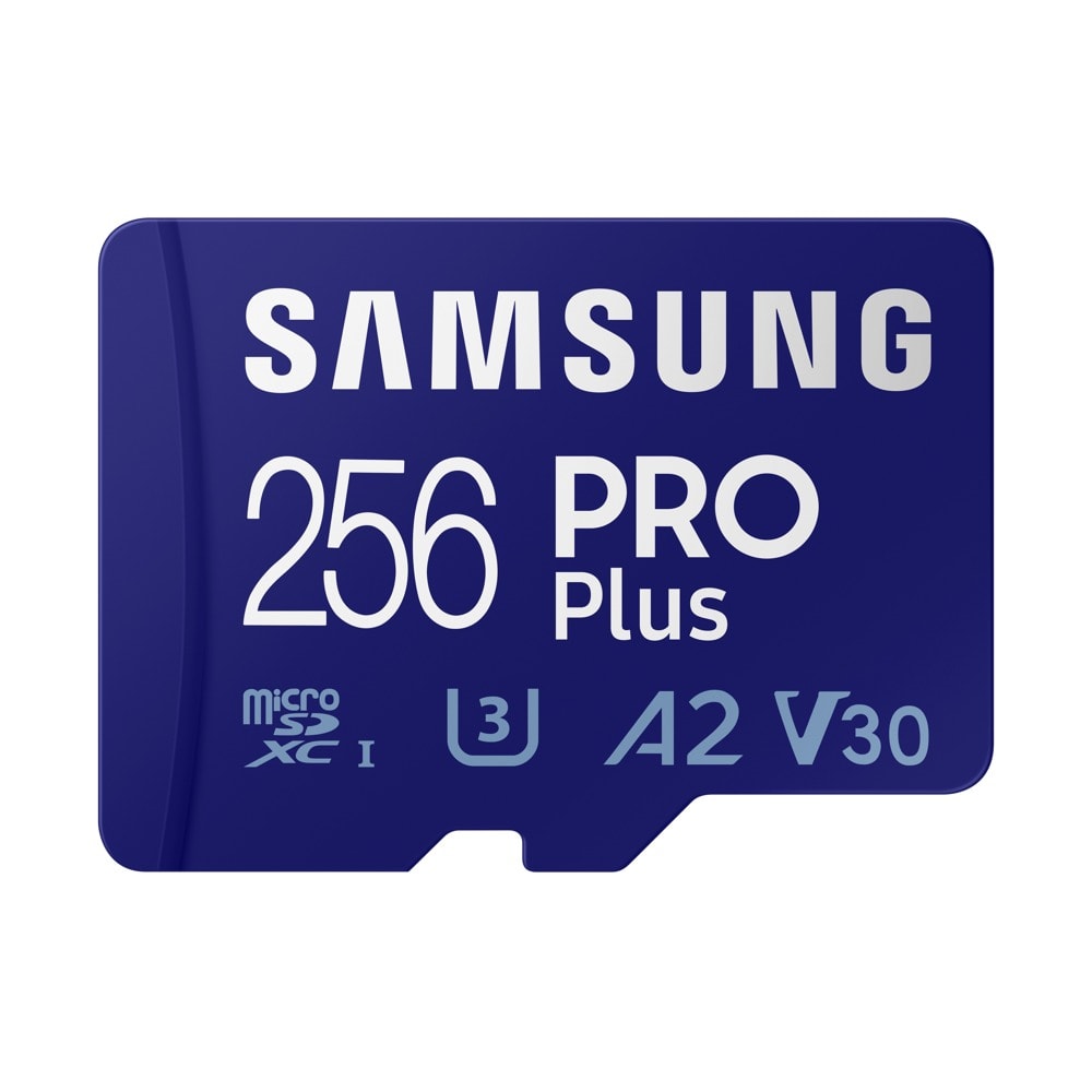 Samsung 256GB Micro SD PRO Plus + Reader