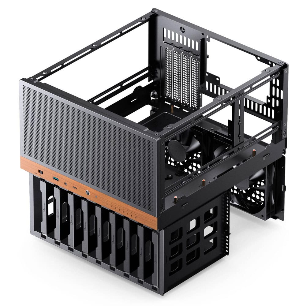 кутия jonsbo n6 black gejb-185