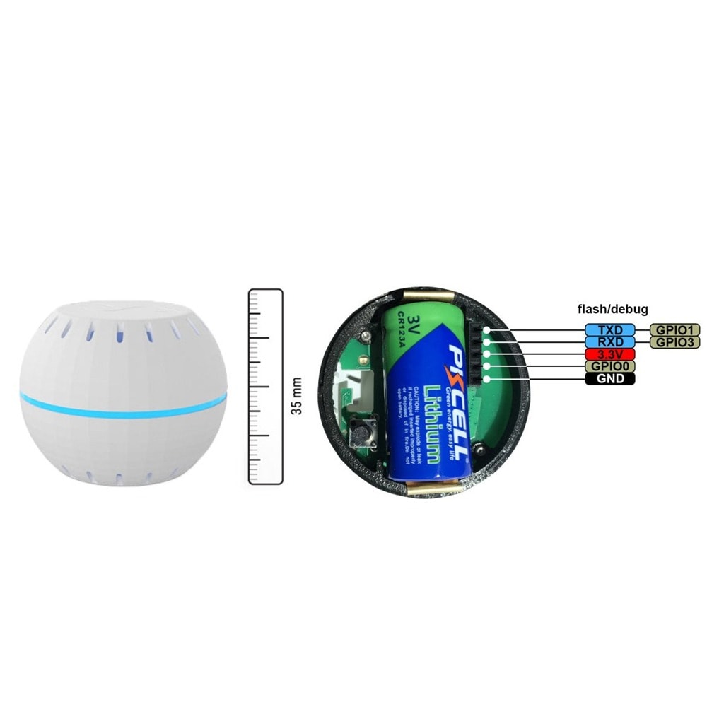 Smart Wi-Fi Sensor SHELLY H&T Temperature Humidity