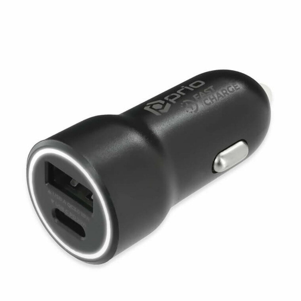 Prio Fast Charge Car Charger 20W 15632