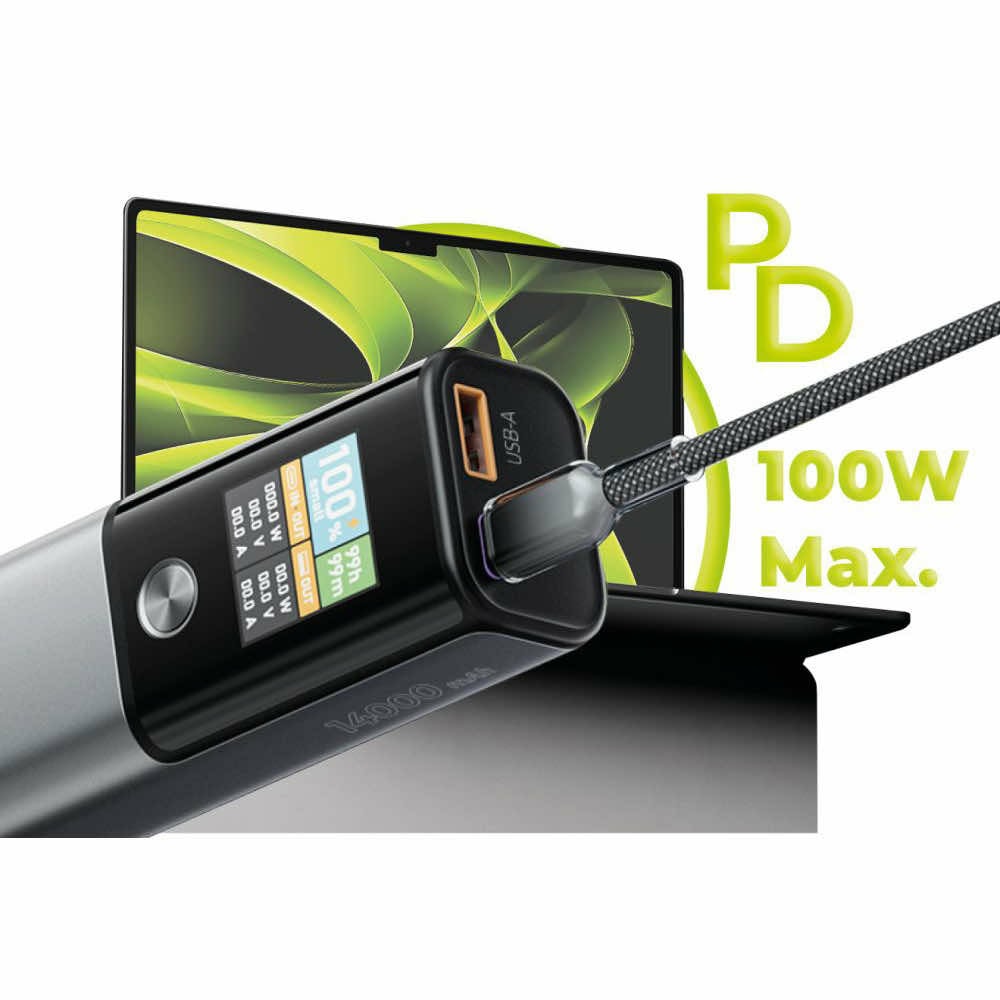 Mobile Origin PB12 Display Power Bank 100W PD