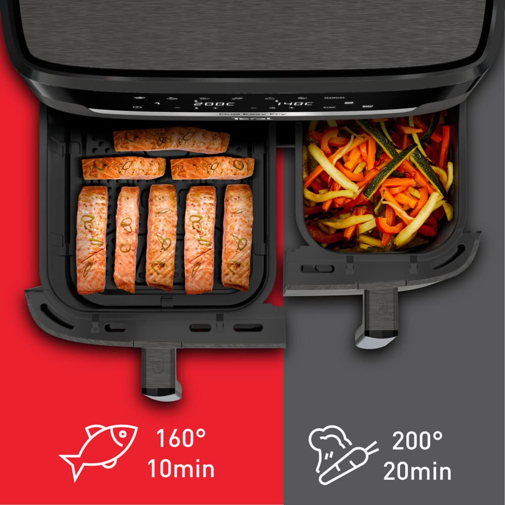 фритюрник с горещ въздух tefal ey942he0