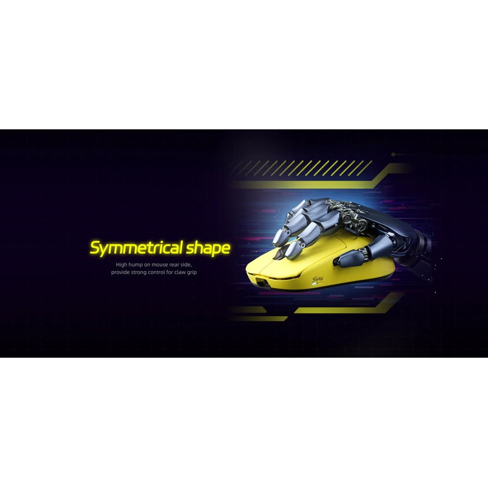Мишка Scyrox V8 жълта
