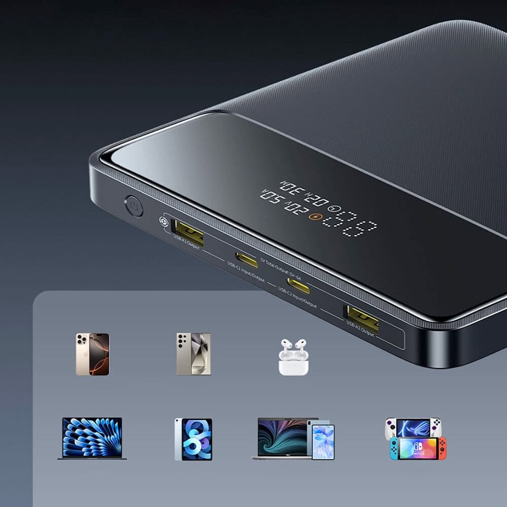 baseus blade h1 power bank 20000mah черен | JAR Computers baseus blade h1 power bank 20000mah черен