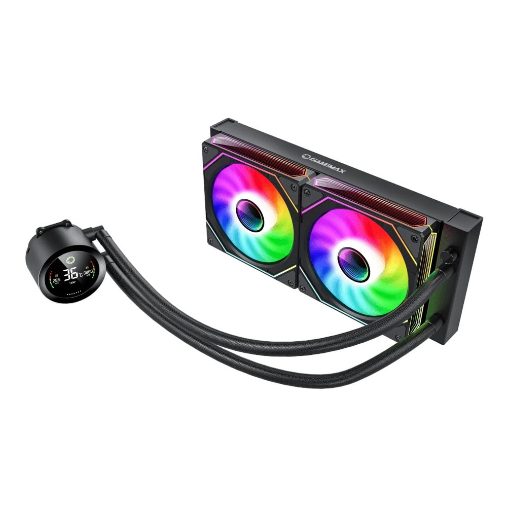 Водно охлаждане Gamemax IceBurg 240 Digital черно