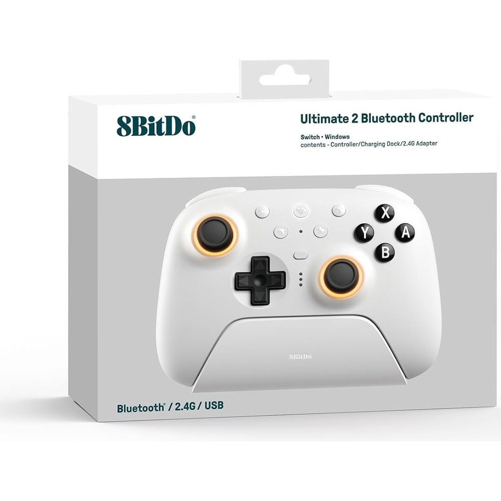 8bitdo ultimate 2 bluetooth бял | JAR Computers 8bitdo ultimate 2 bluetooth бял