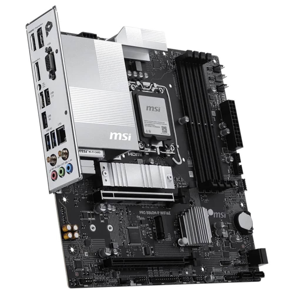 MSI PRO B860M-P WIFI6E 911-7F01-004 | JAR Computers MSI PRO B860M-P WIFI6E 911-7F01-004