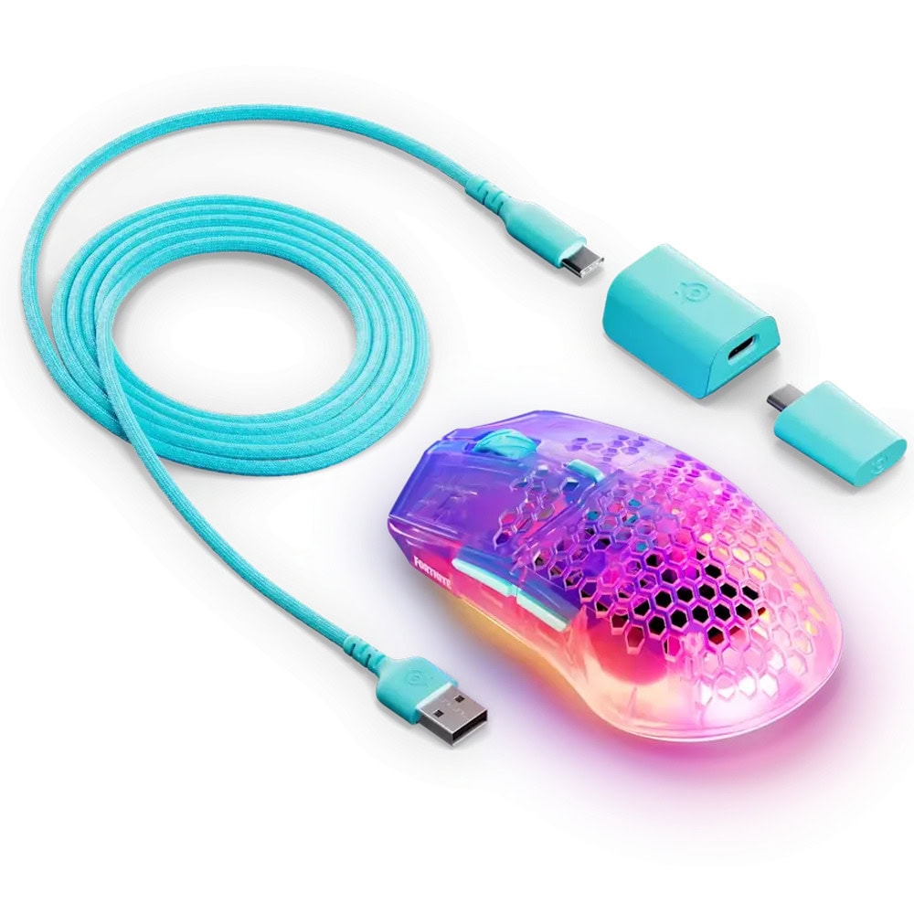 SteelSeries Aerox 3 Wireless Gen2 Fortnite Edition | JAR Computers SteelSeries Aerox 3 Wireless Gen2 Fortnite Edition
