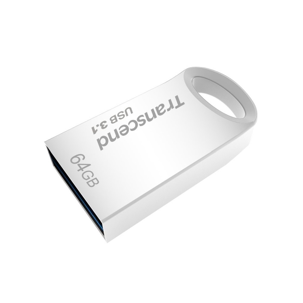 Transcend 64GB JetFlash 710, USB 3.1 Gen 1, Silver