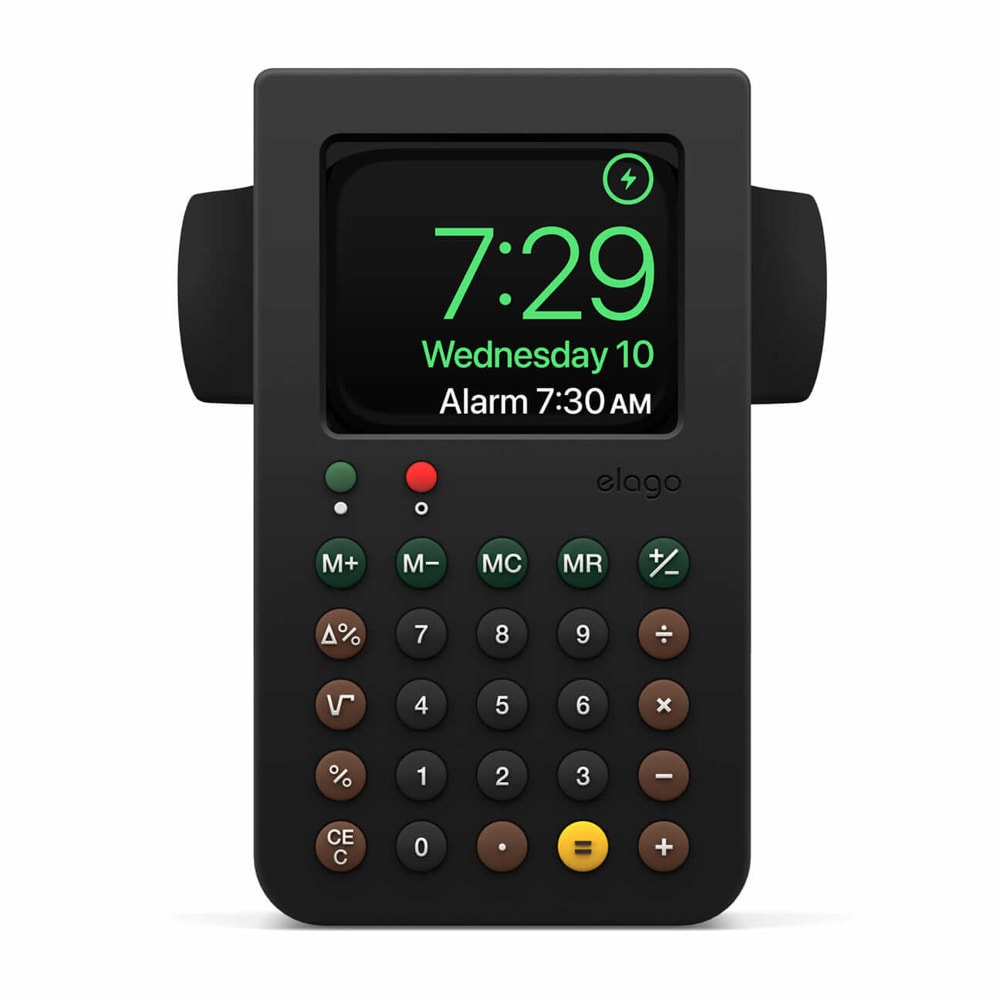 W8 Watch Stand за Apple Watch черна