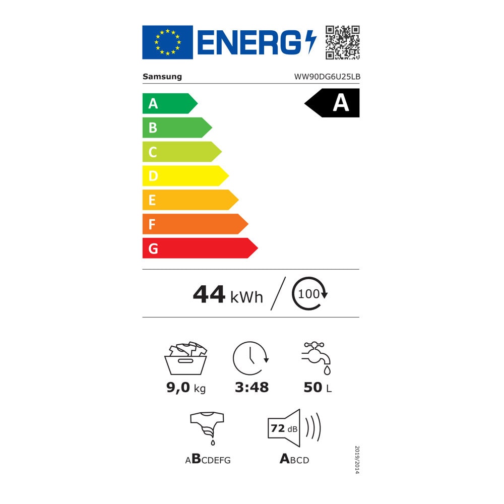 Samsung WW90DG6U25LBU4