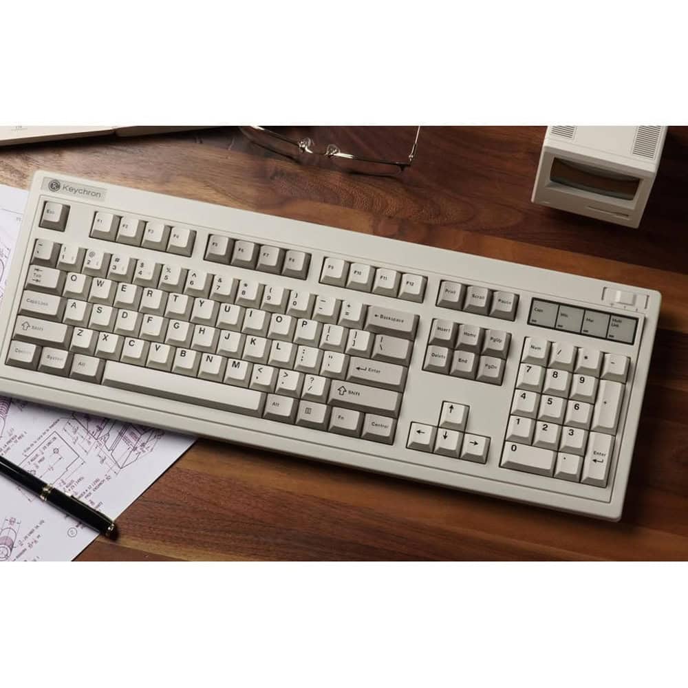 keychron r6 qmk retro super brown switch r6-m3 | JAR Computers keychron r6 qmk retro super brown switch r6-m3