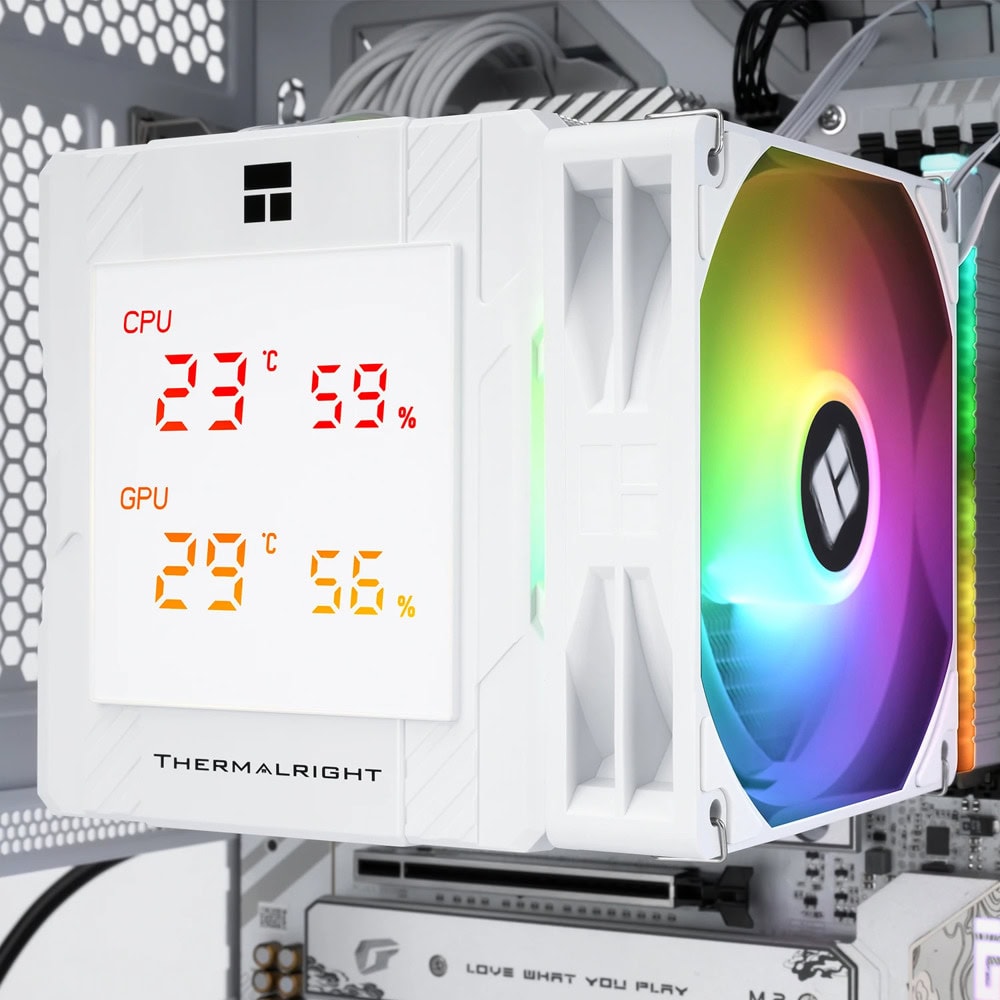 TR Peerless Assassin 120 Digital ARGB White