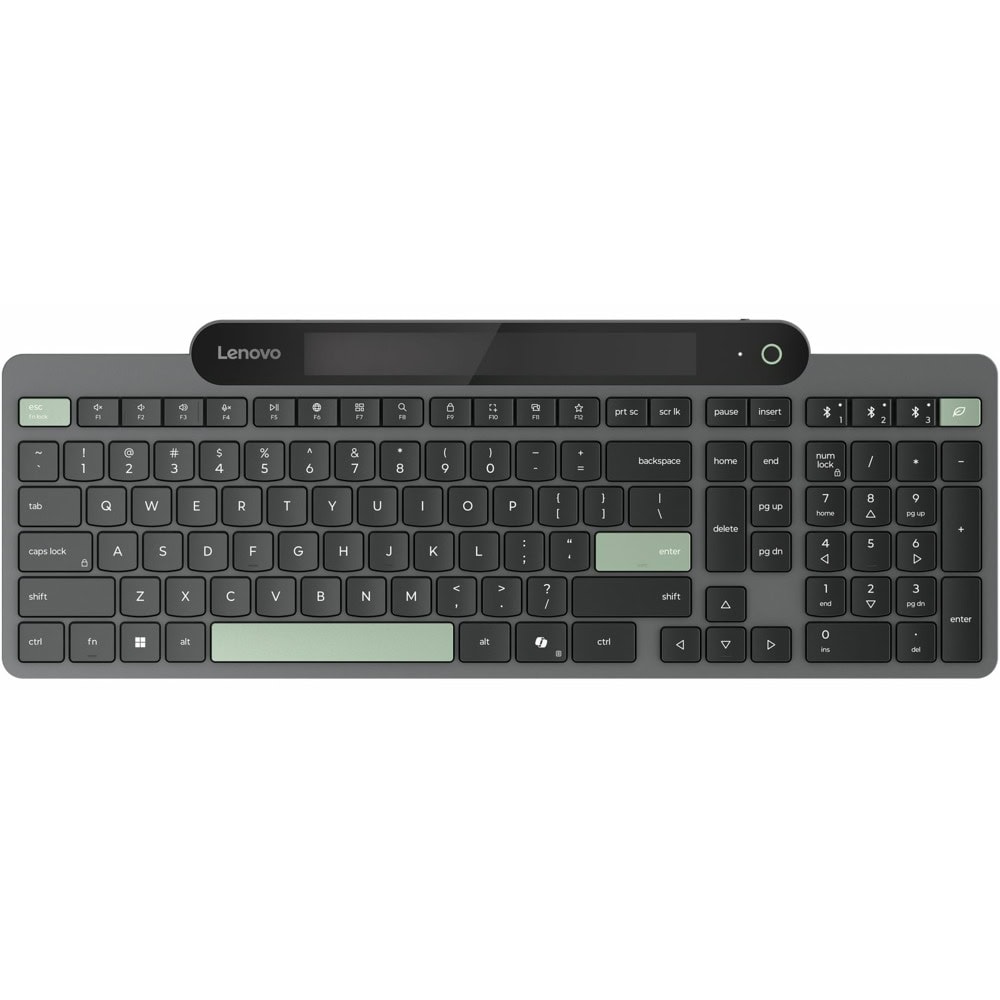 LENOVO Self-Charging Bluetooth Keyboard (BG) | JAR Computers LENOVO Self-Charging Bluetooth Keyboard (BG)