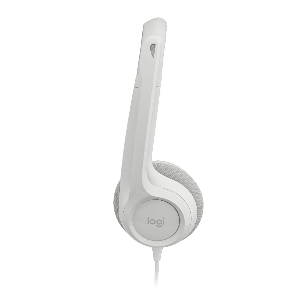 Logitech H390 USB Computer Headset -OFF-WHITE USB