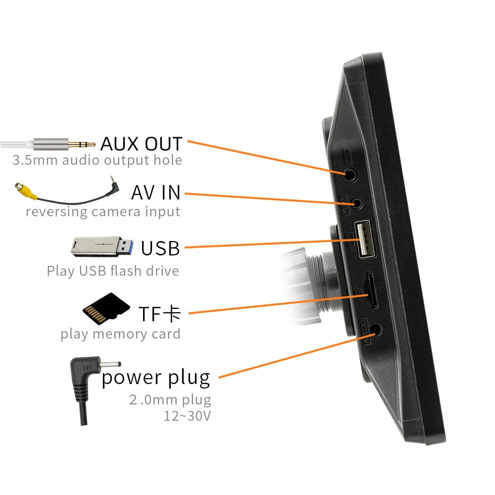 Преносим дисплей за автомобил X5308L 13317 | JAR Computers Преносим дисплей за автомобил X5308L 13317