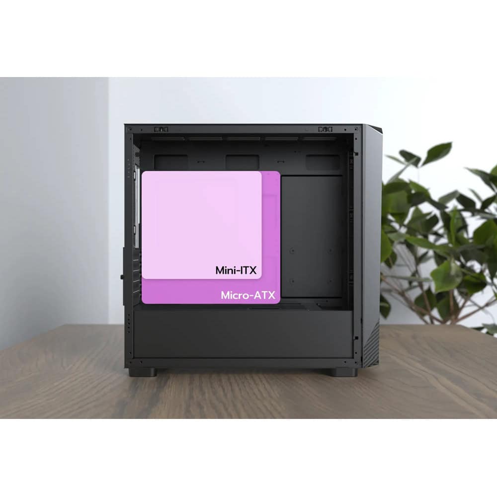 Montech X5M Black | JAR Computers Montech X5M Black