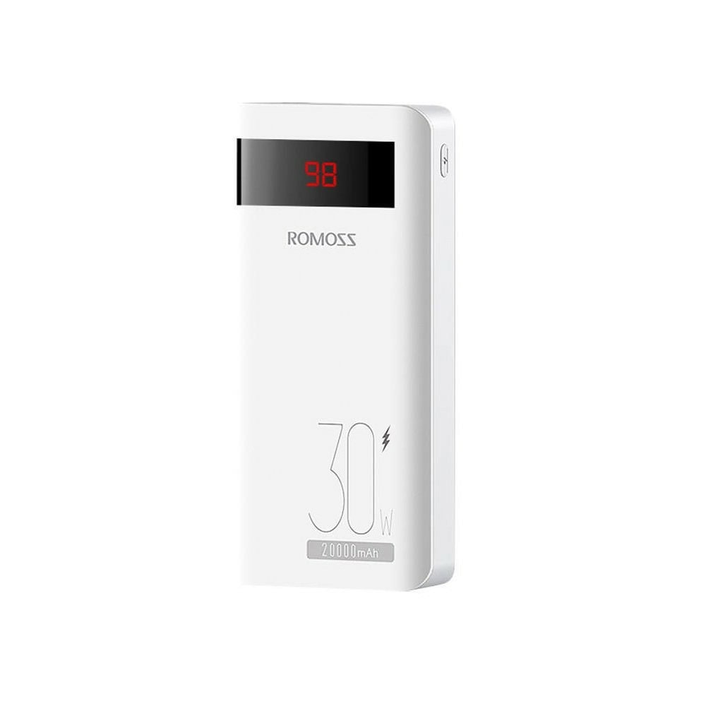 romoss sense6ps pro 30w 20000mah бял | JAR Computers romoss sense6ps pro 30w 20000mah бял
