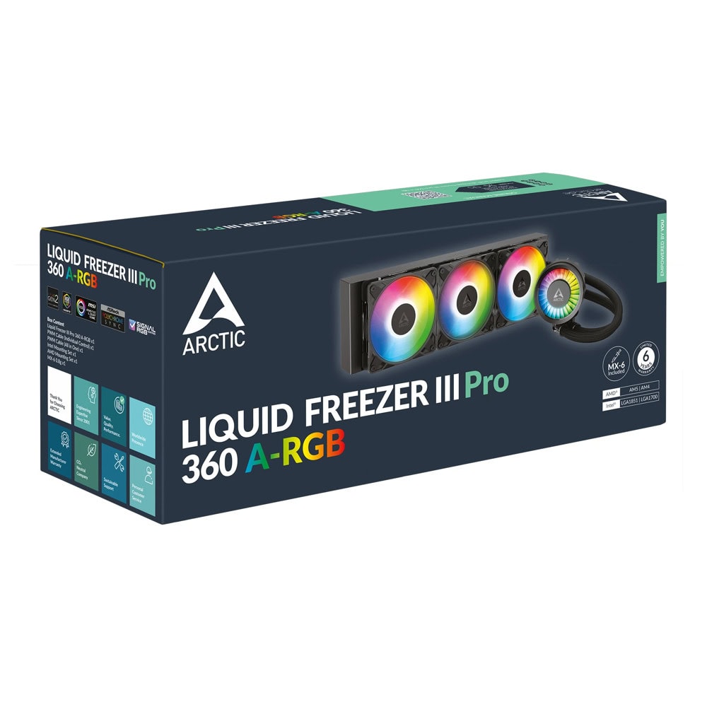 Водно охлаждане Arctic Freezer III Pro 360 A-RGB Р
