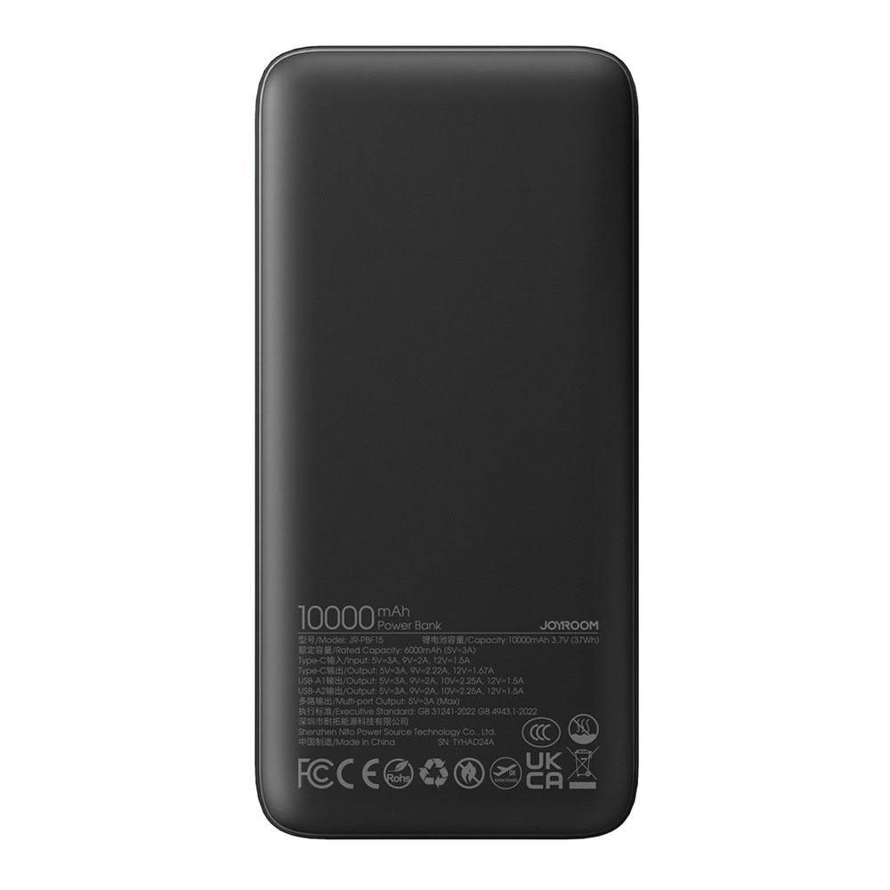 joyroom fast 10000mah 22.5w черен | JAR Computers joyroom fast 10000mah 22.5w черен