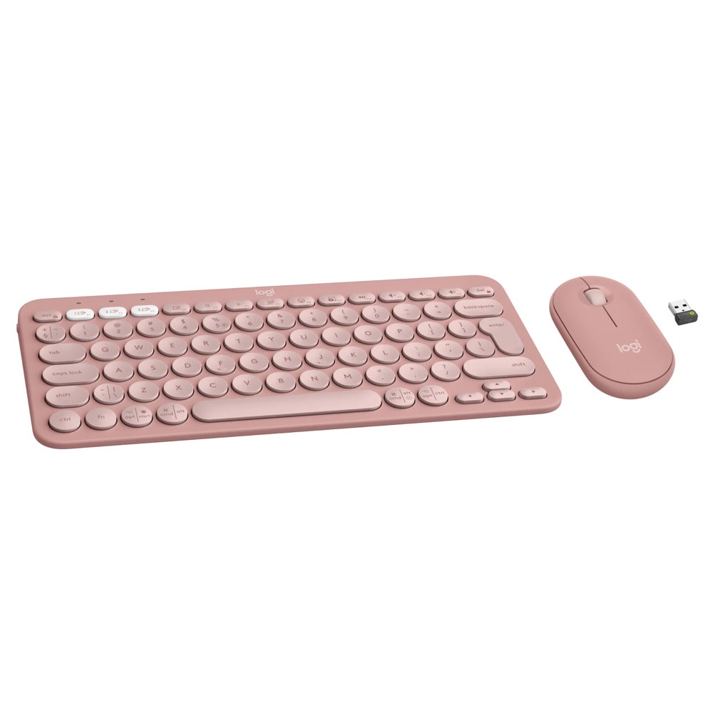 Logitech Pebble 2 Bluetooth Combo Rose Разопакован