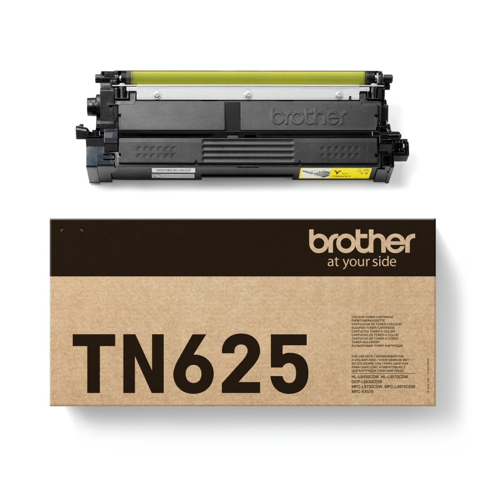 Тонер касета за Brother MFC L8730CDW/L8970CDW/HL L8430CDW/L8570CDW/DCP-L8630CDW - Yellow - TN625Y - Brother - Оригинална