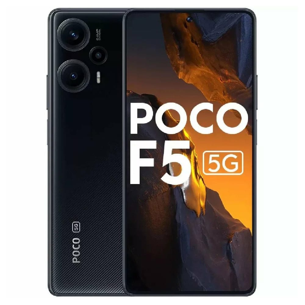 Смартфон Xiaomi Poco F5 черен - ниска цена от JAR Computers