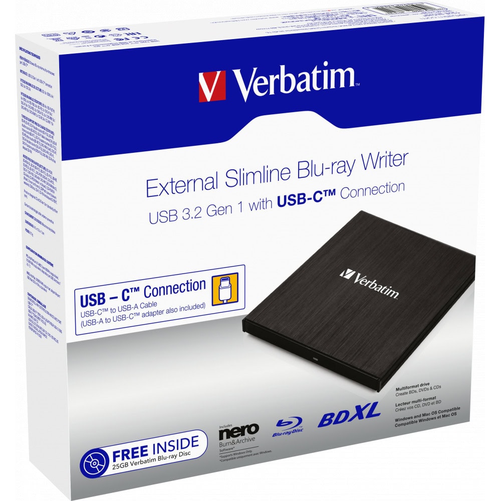 Verbatim Ext Slimline BR Writer Type C