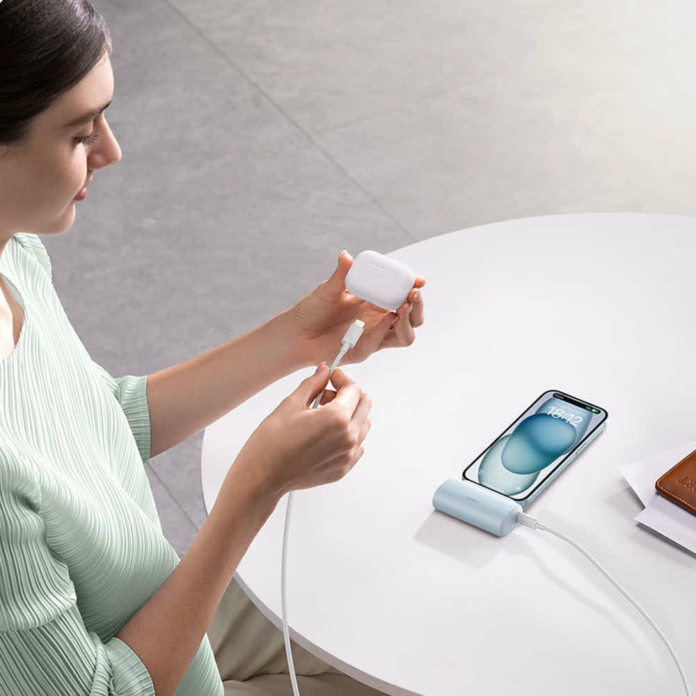 Baseus Compact Powerbank 5000mAh 20W White