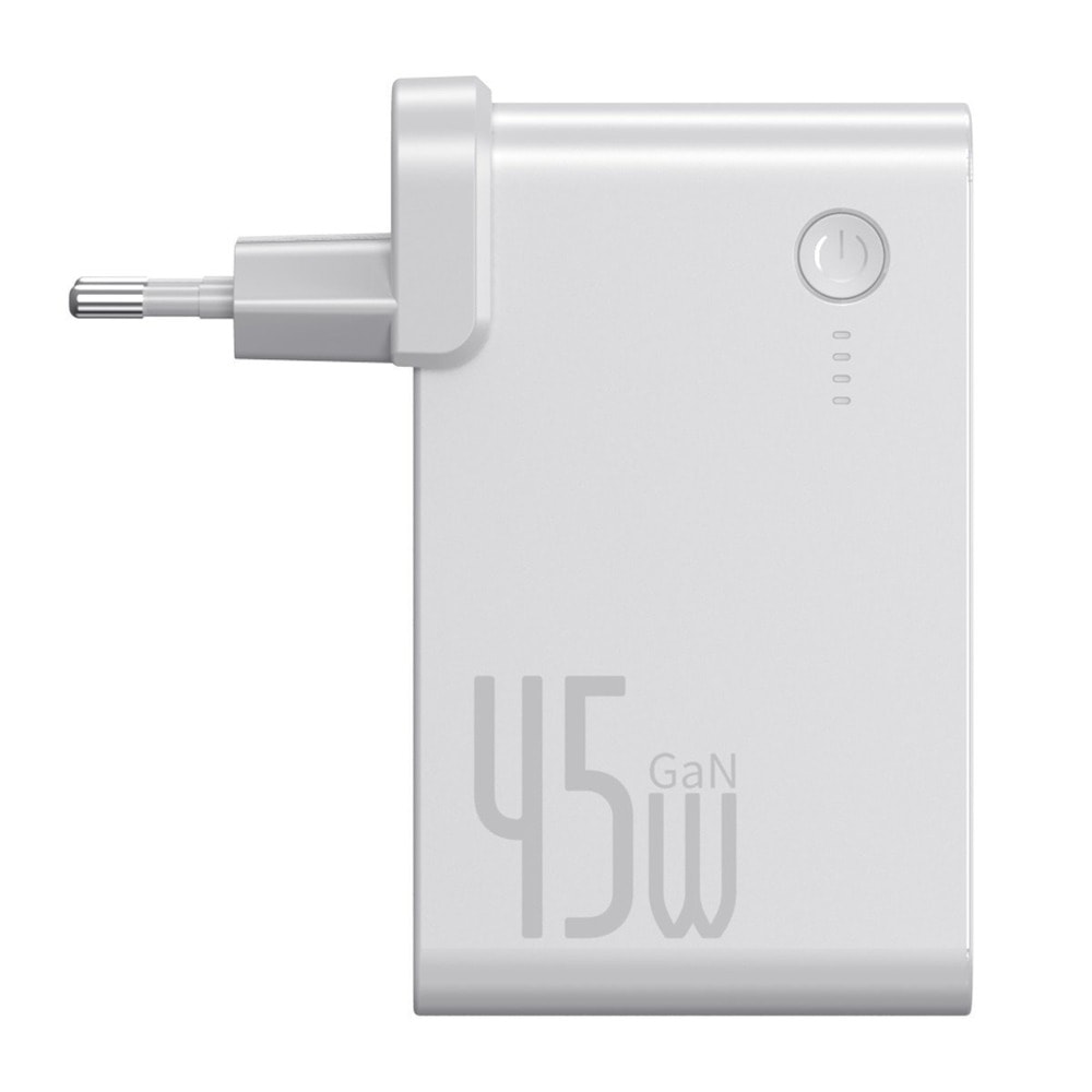 Baseus GaN Charger 45W Power Bank White PPNLD-C02