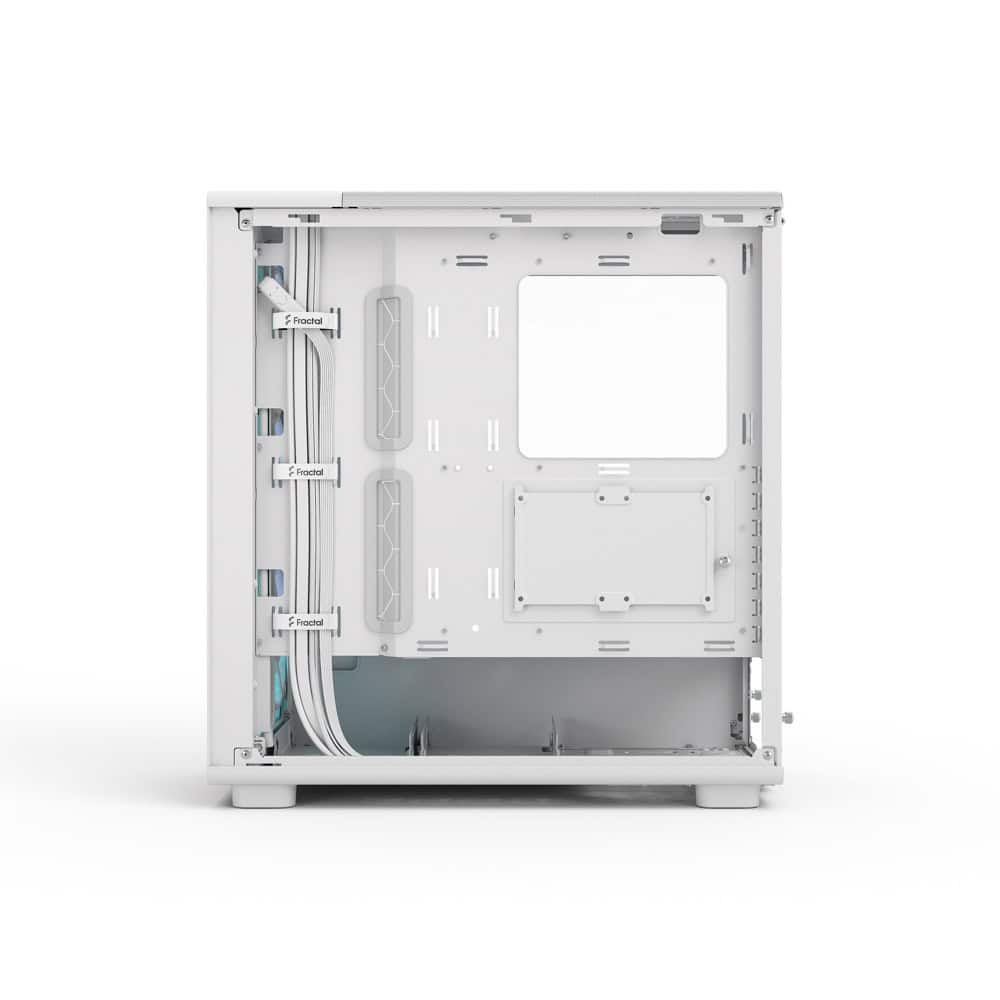 кутия fractal design epoch white tg rgb clear ti