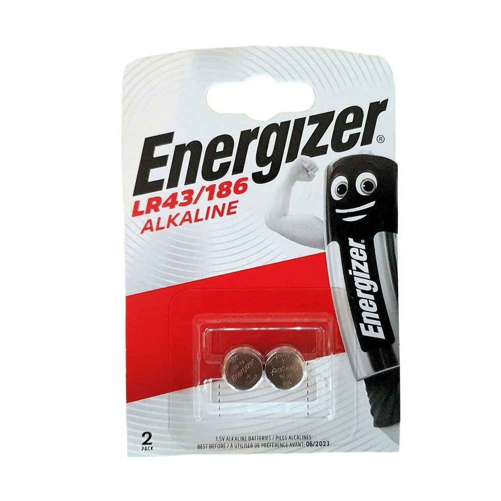 Energizer LR43/186 Alkaline 2pcs | JAR Computers Energizer LR43/186 Alkaline 2pcs
