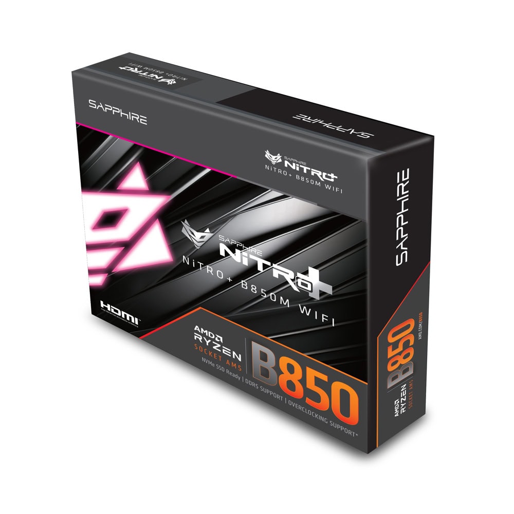 Sapphire NITRO+ B850M WiFi 52123-01-40G