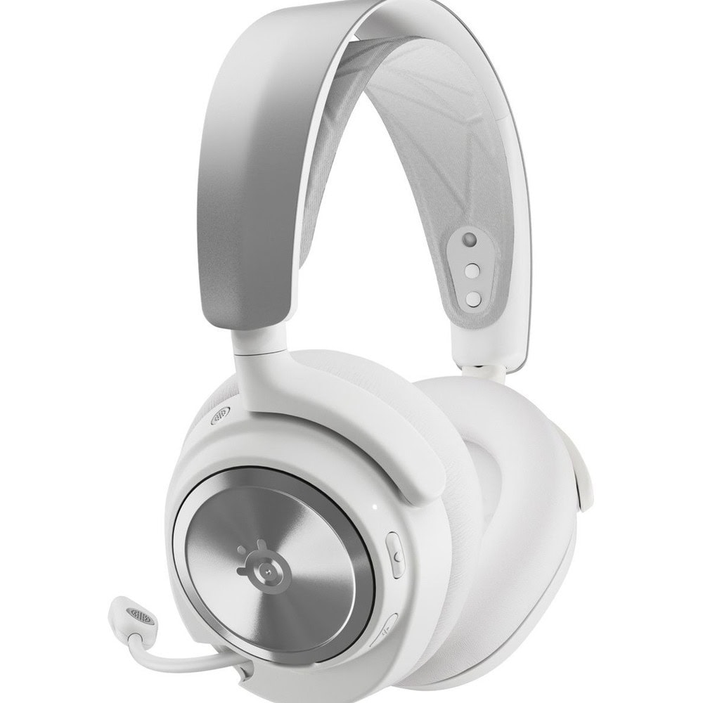 слушалки steelseries arctis nova pro xbox бели