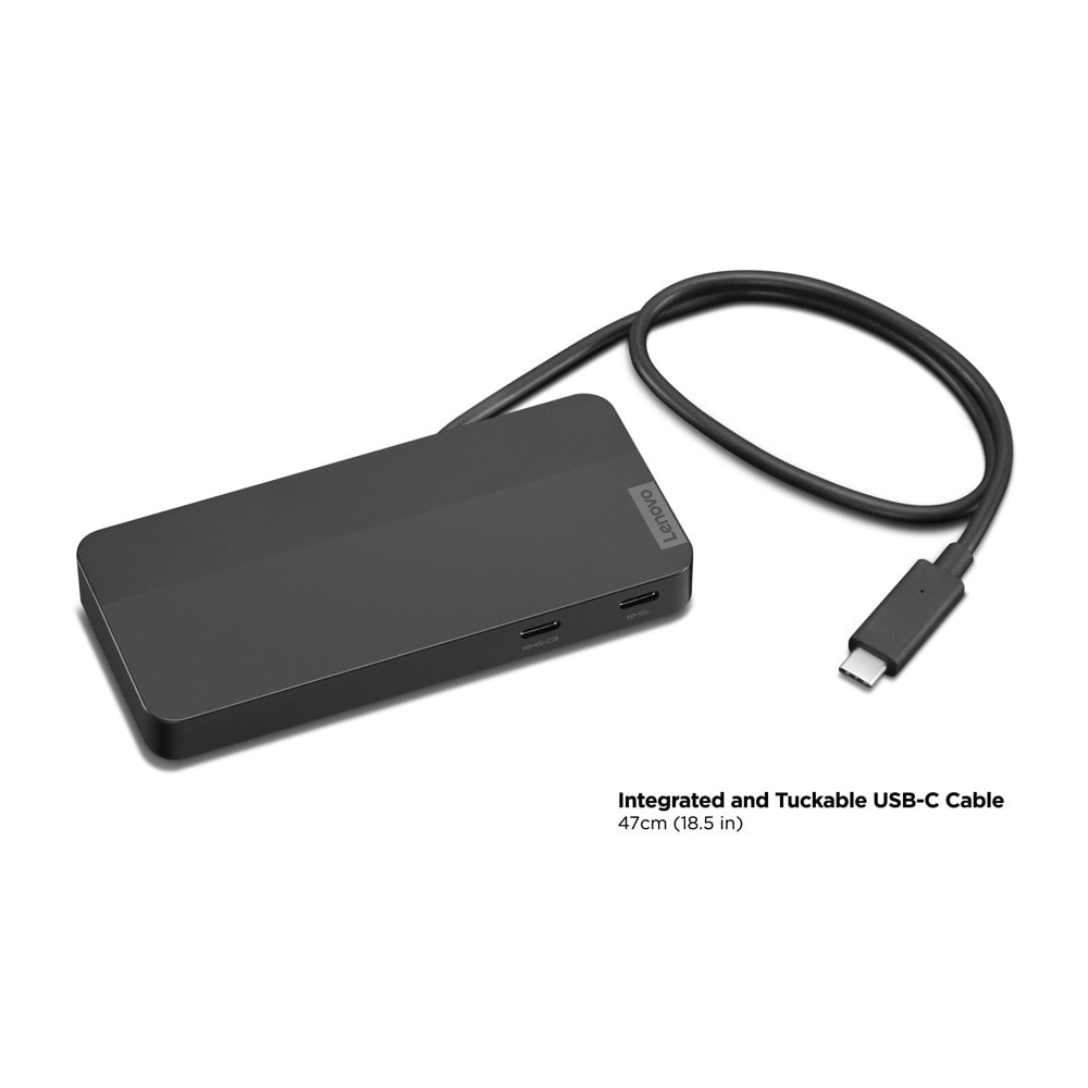 lenovo usb-c dual display travel dock 40b90000ww