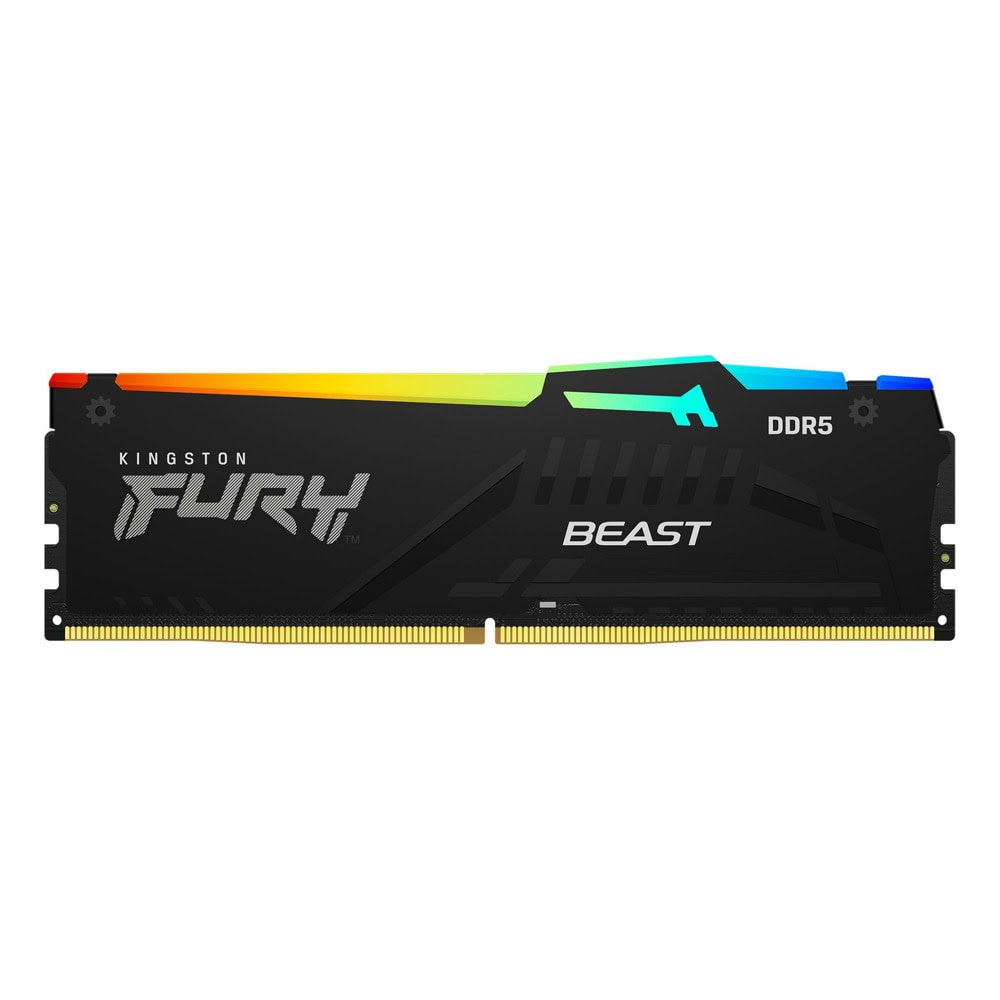 Kingston FURY Beast Black RGB 64GB(2x32GB) DDR5 60