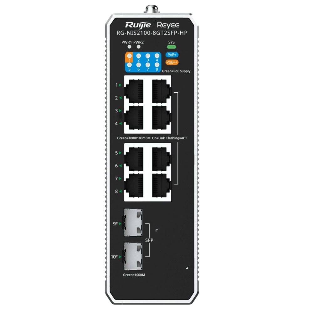 Ruijie RG-NIS2100-8GT2SFP-HP