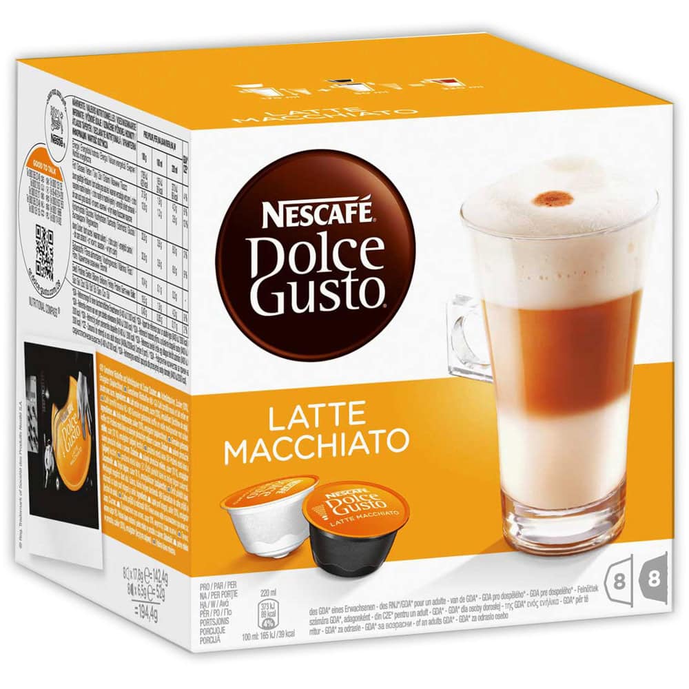 NESCAFE Dolce Gusto Latte Macchiato 16 напитки | JAR Computers NESCAFE Dolce Gusto Latte Macchiato 16 напитки