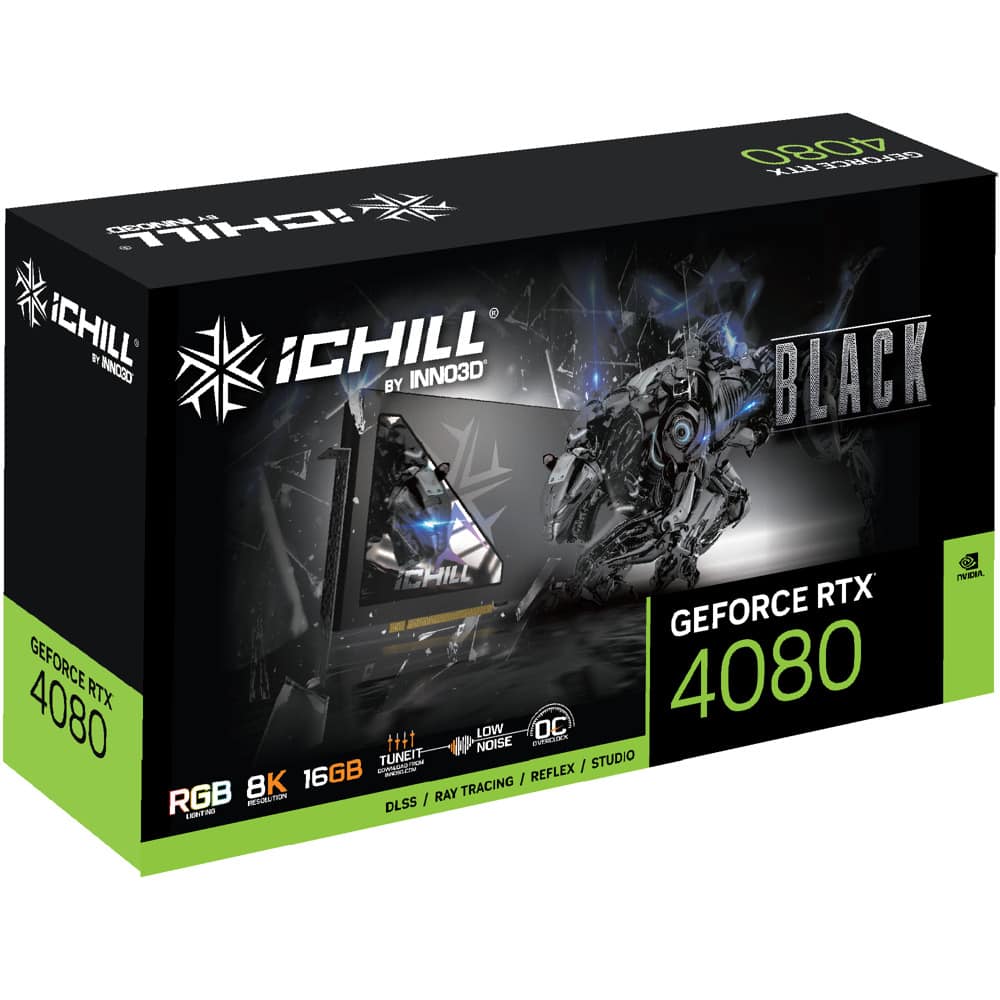 Inno3D GF RTX 4080 iChill Black C4080B-166XX-18700