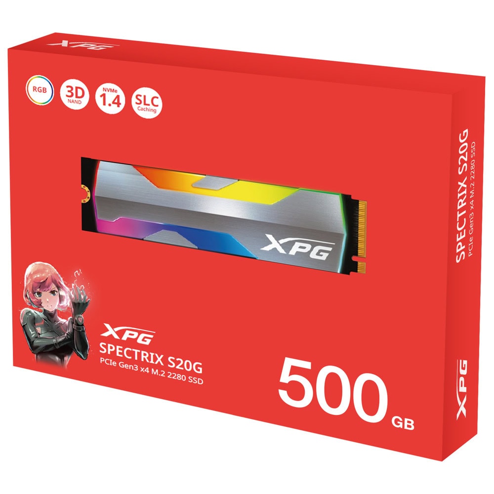 A-Data XPG Spectrix S20G 512GB ASPECTRIXS20G-500G-