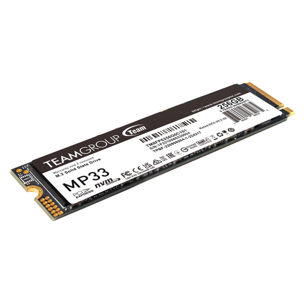 Team Group MP33, M.2 2280 256GB PCI-e 3.0 x4 NVMe