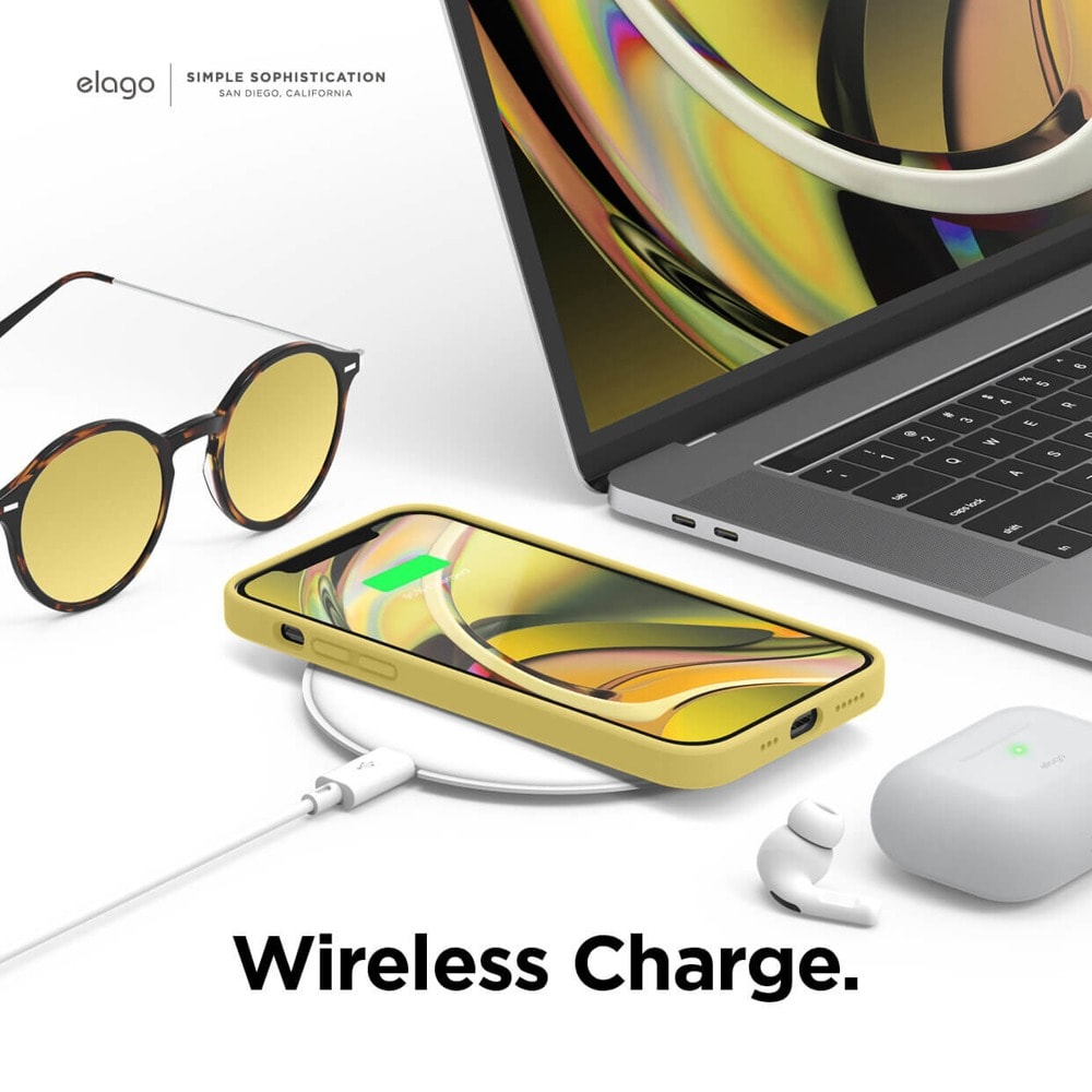 Elago Soft Silicone Case ES12SC61-YE