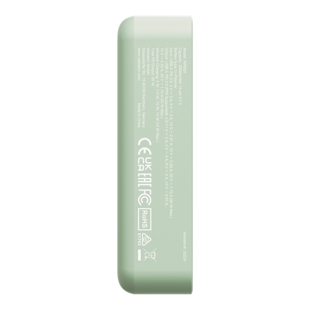 Verbatim Charge 'n' Go Essentials Green 32224