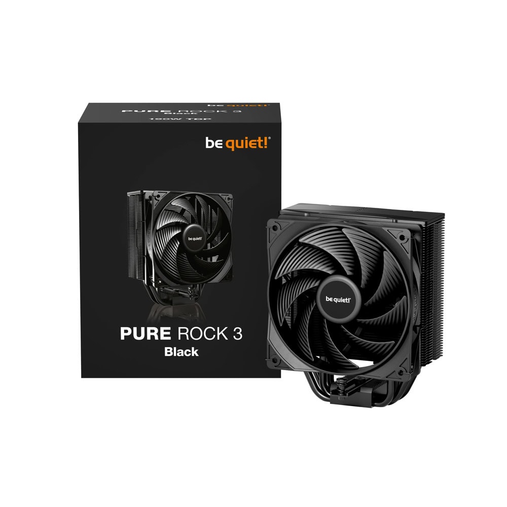 Охлаждане за процесор be quiet! Pure Rock 3 Black