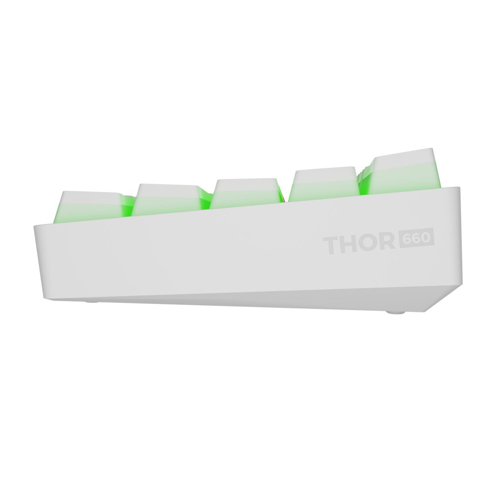 Genesis Thor 660 G2 White Gateron Brown switch