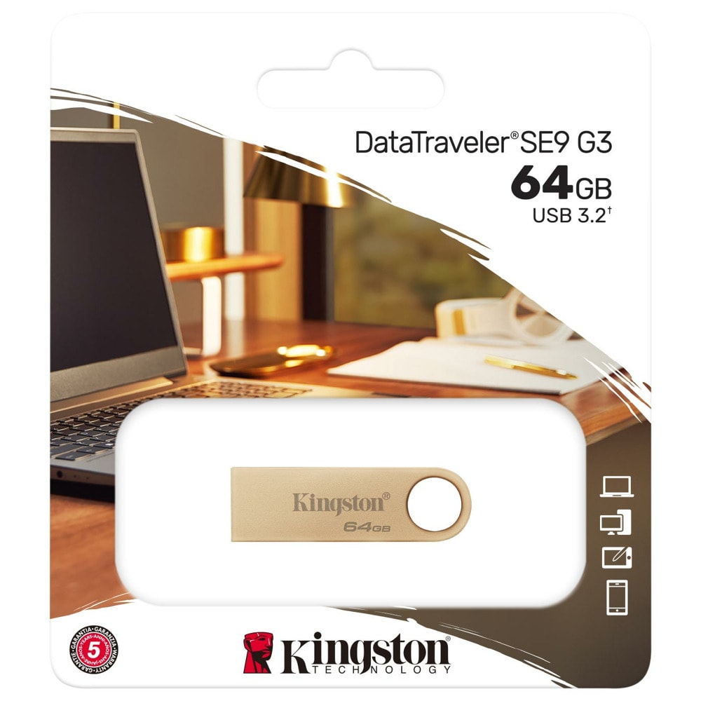 Kingston DataTraveler SE9 (Gen 3) 64GB
